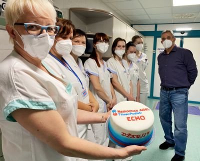 V nemocnici AGEL Třinec-Podlesí dýchaly přístroje za pacienta s covid-19 přes 40 dní. Dnes poděkoval svým zachráncům